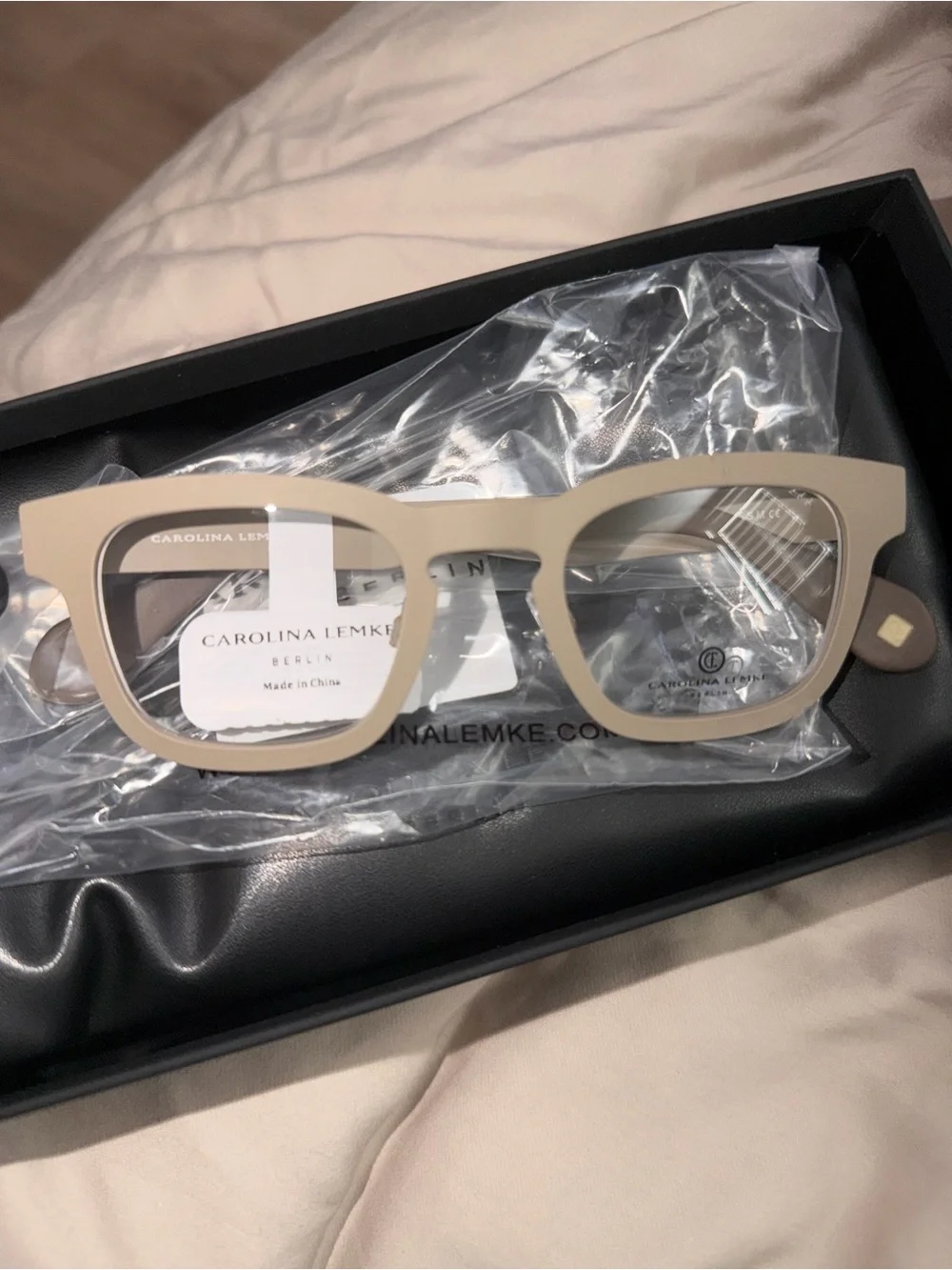 Carolina Lemke Rectangle Optical Glasses for Men